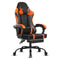 Gaming Chair, Computer Chair with Wheels, Adjustable Height Pu Leather Gamer Chair Office Desk Chair, Ergonomic Video Game Chair for Adults