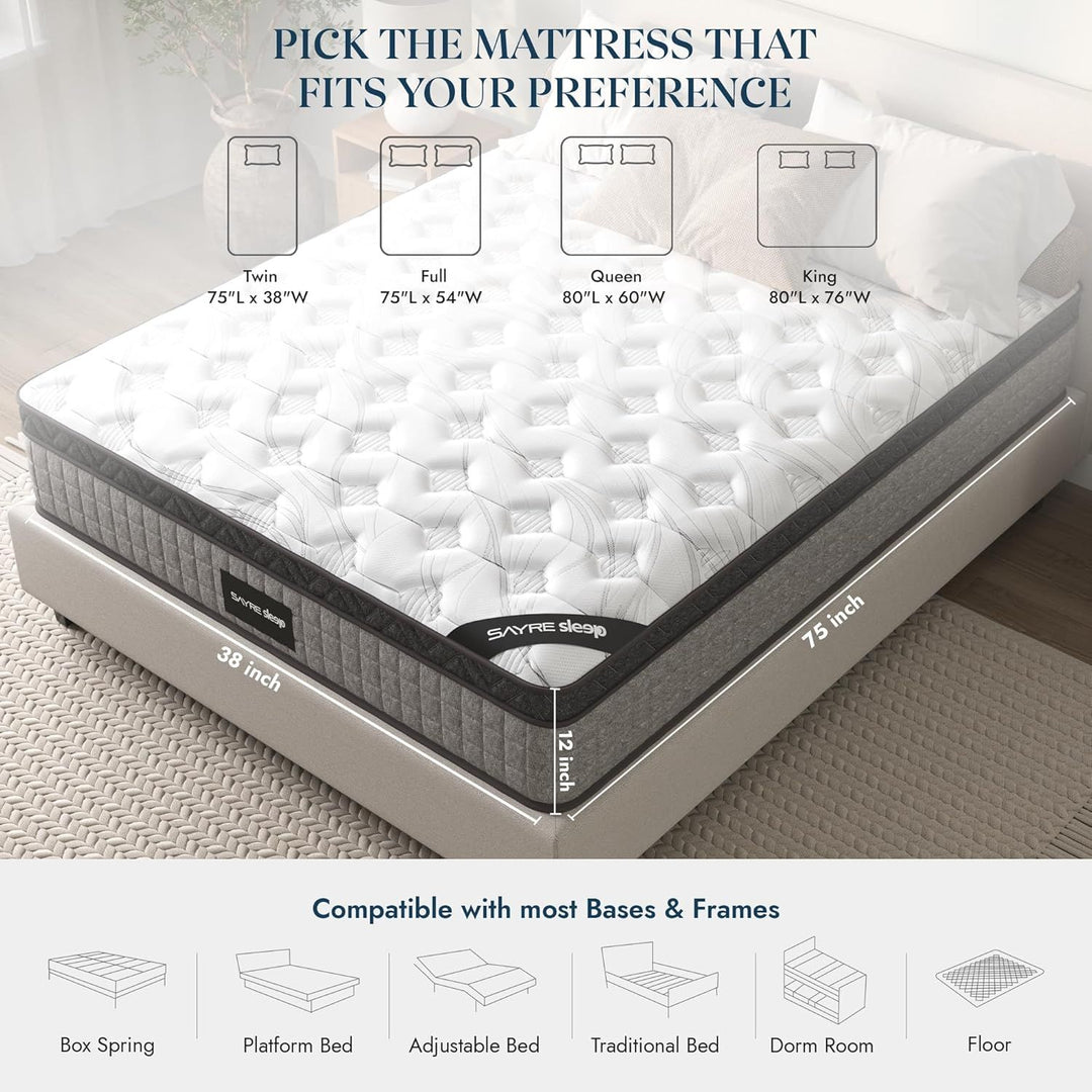  Cooling Gel Hybrid Sleep System