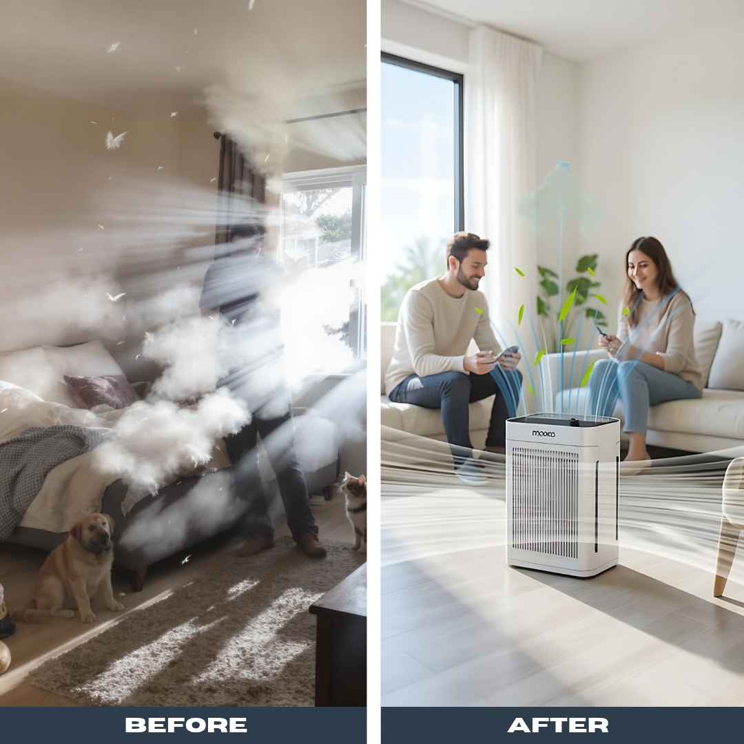 Ultimate Large Room Air Purifier – HEPA Clean & Fragrance | Pet & Allergy Home Solution | Trufairs