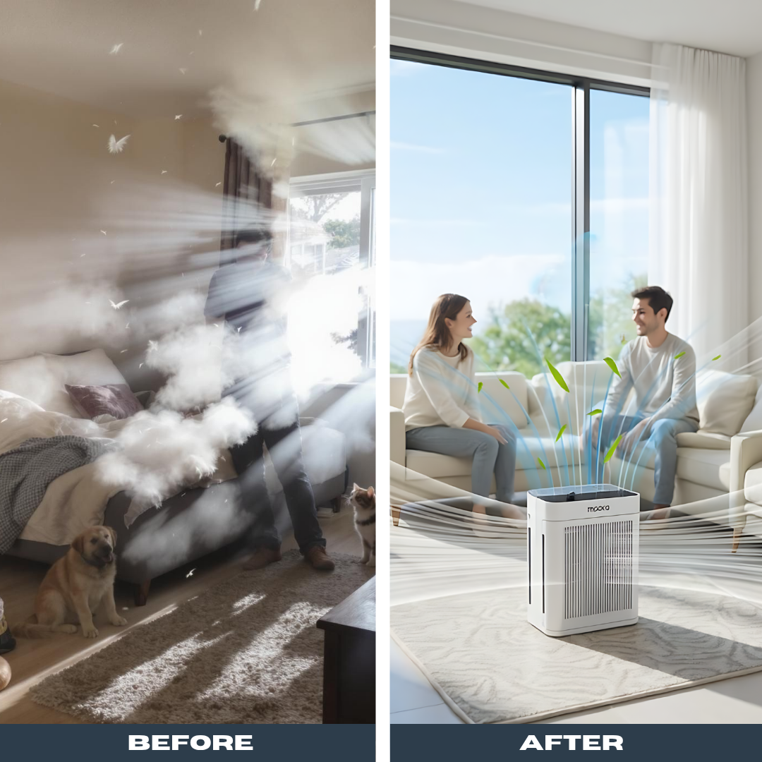 Ultimate Large Room Air Purifier – HEPA Clean & Fragrance | Pet & Allergy Home Solution | Trufairs