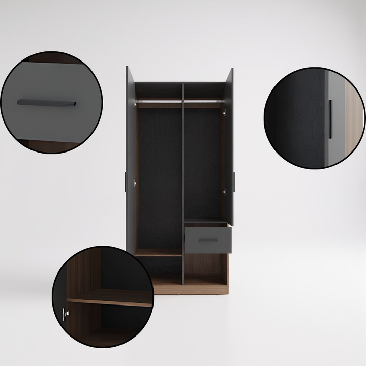 Tall Storage Cabinet – Ultimate Organization Solution | Armoire Accent Furniture | Trufairs