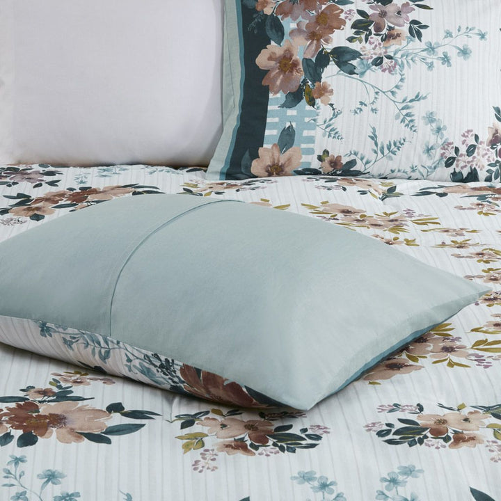 Cotton Floral Comforter Set