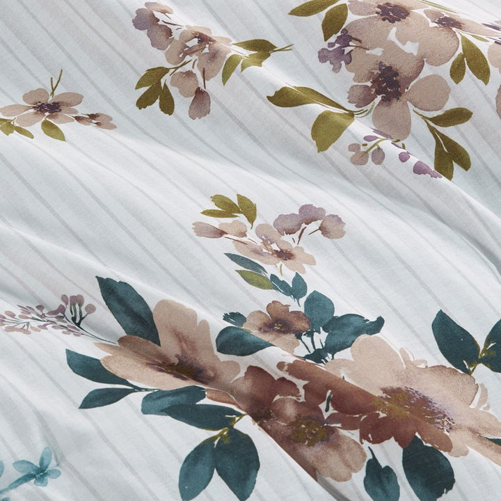 Cotton Floral Comforter Set