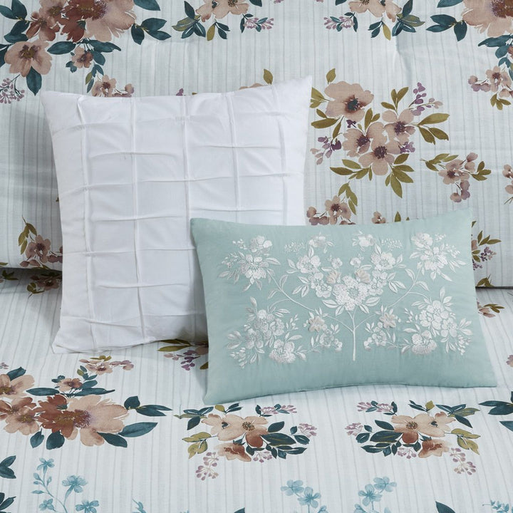 Cotton Floral Comforter Set