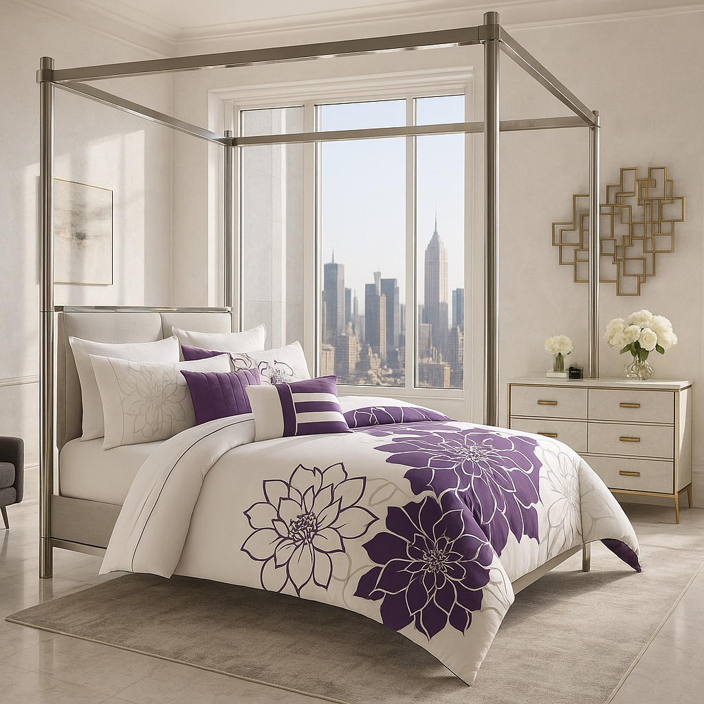 Cotton Sateen Comforter Set