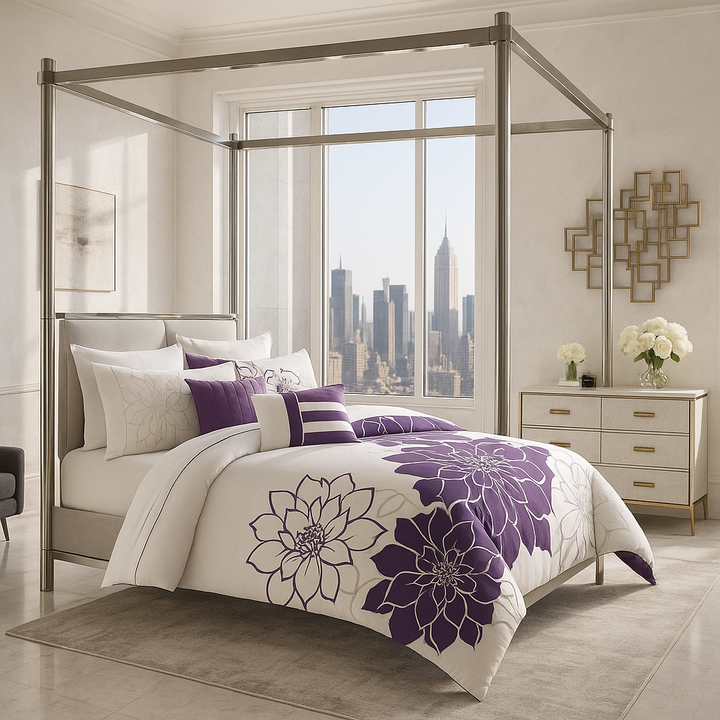 Cotton Sateen Comforter Set