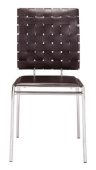 Criss Cross Dining Chair Espresso