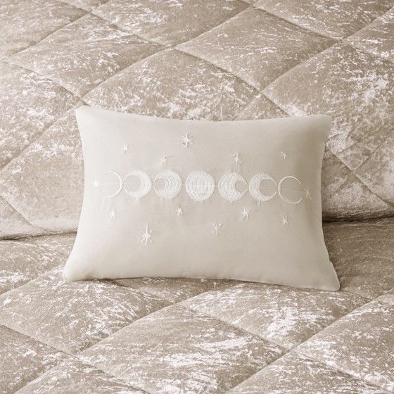 Crushed Velvet Comforter Set