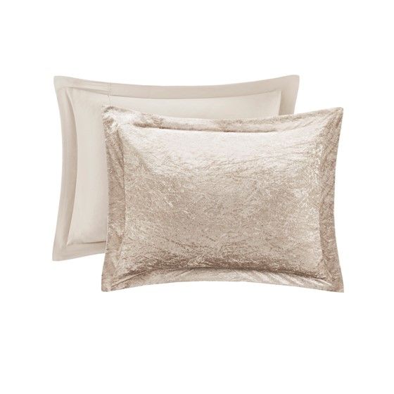 Crushed Velvet Comforter Set