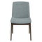 Crystal Dining Chair (Set of 2, Light Grey)