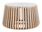 Cyprus Coffee Table White & Natural
