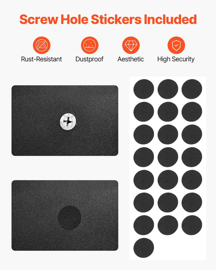 VEVOR Desktop Bookshelf, 3-Tier Desktop Storage Organizer, 37" x 10" x 31.1" Office Storage Rack Wood Display Shelf, Desktop Bookshelf Hutch with Two Fabric Drawers, for Office, Home & Dorm, Black