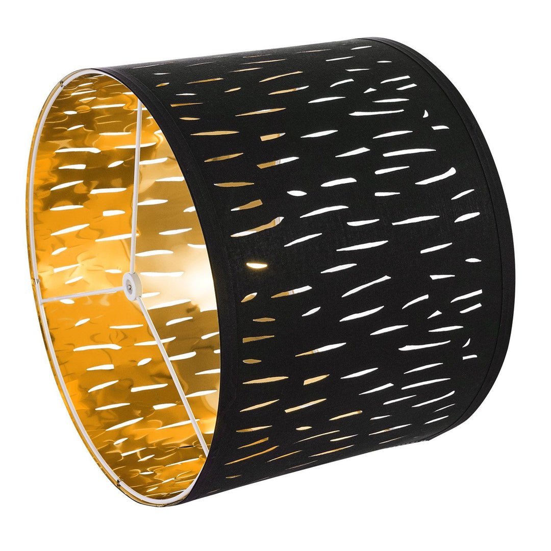 Drum Lamp Shade 2 Set 13 x 13 x 10 inches Medium Round Lampshade with Harp