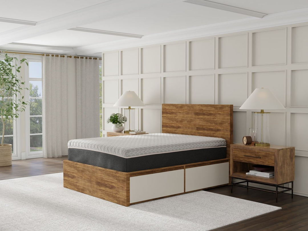 Copper Infused Hybrid 12 Inch Soft Memory Foam King Mattress