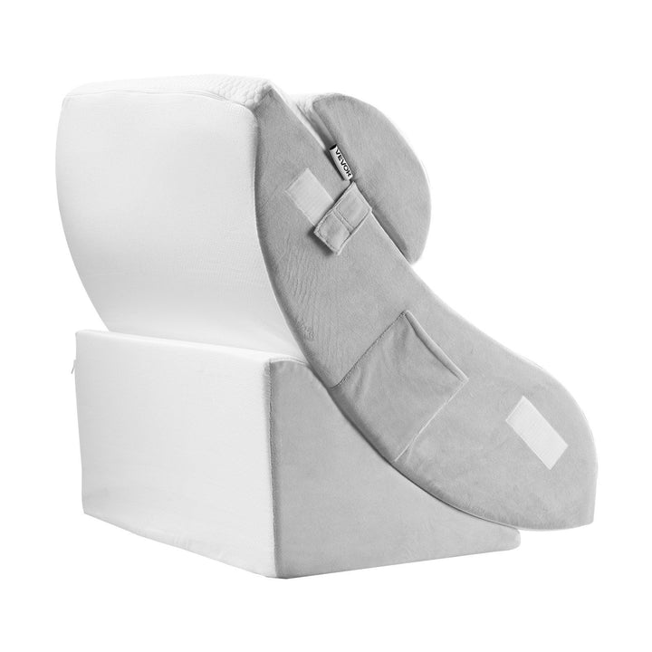 Orthopedic Bed Wedge Pillow 4 Pcs Adjustable for Back Leg Neck GERD Sleep