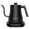 Electric Gooseneck Kettle Temperature Control Pour-Over Tea Kettle for Coffee Brewing; Stainless Steel Inner; 1300W Rapid Heating; Temp Holding Matte Black