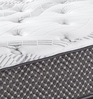 10" Quilted Hybrid Twin Mattress, Medium Firm