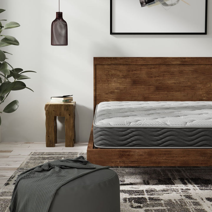 Hybrid 8 Inch Firm Full Mattress with Pocketed Coils