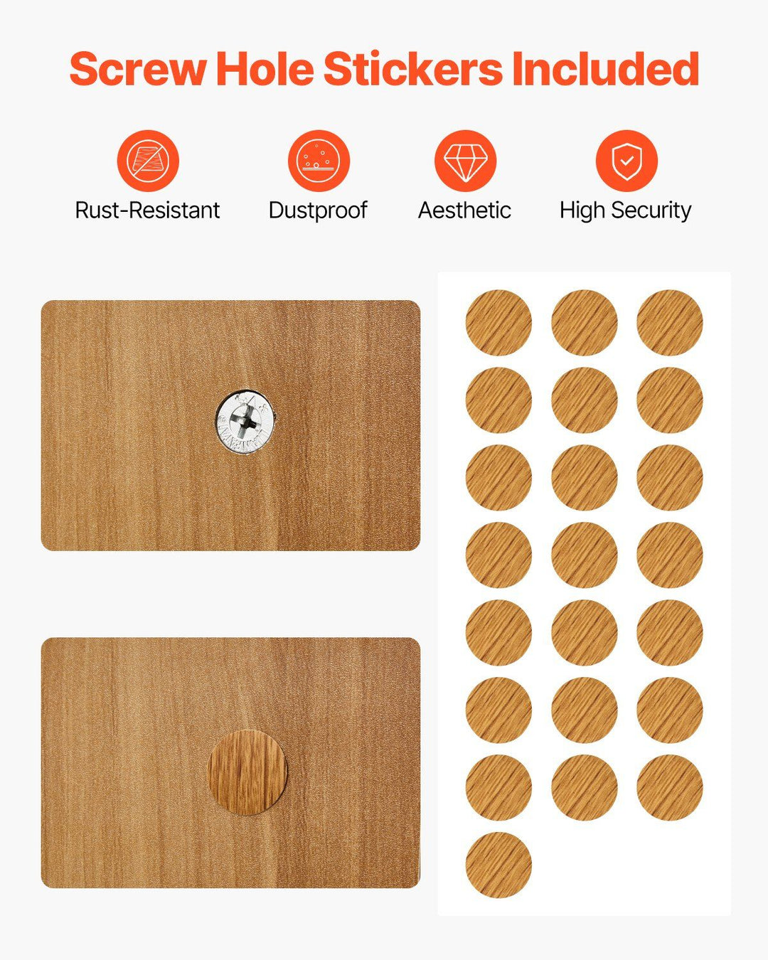 VEVOR Desktop Bookshelf, 3-Tier Wood Desktop Storage Organizer, 37" x 10" x 31.1" Office Storage Rack Wood Display Shelf, Desktop Bookshelf Hutch with Two Fabric Drawers, for Office, Home & Dorm