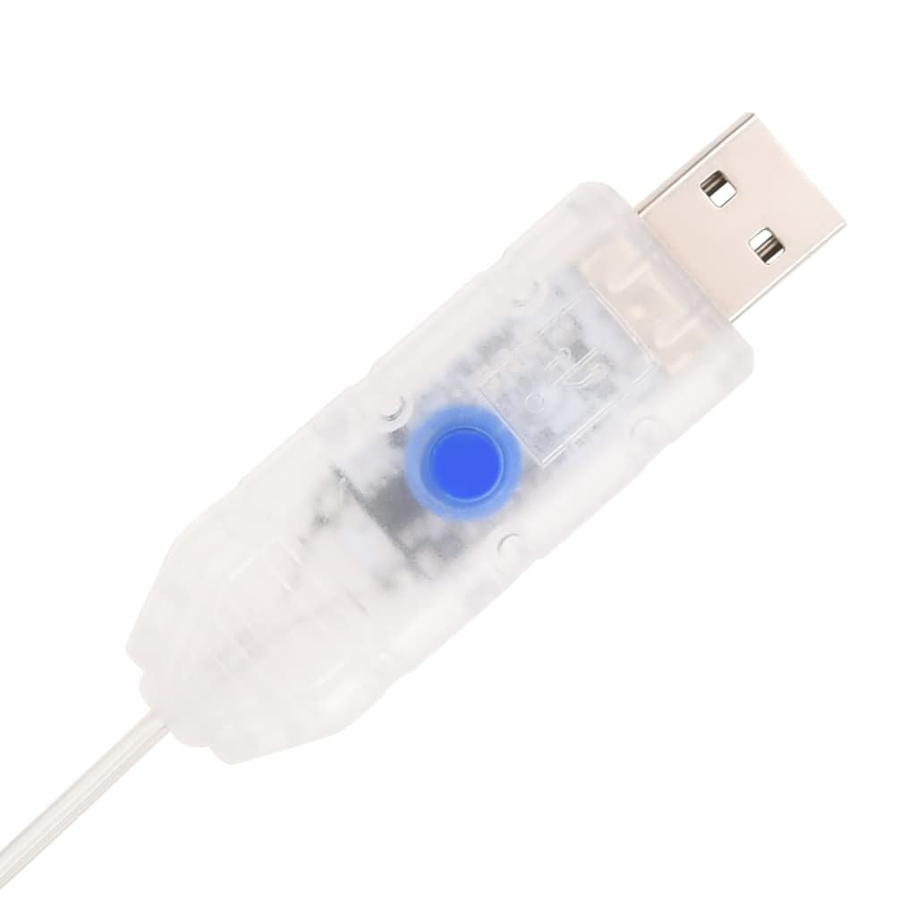 Artificial Christmas Tree Pop-up 100 LEDs White 59.1"