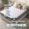 Assembled in USA - High Quality 80" X 60" X 12" inch Queen Size Diamond Innerspring Hybrid and Cooling Gel Memory Foam Mattress, Pressure Relief, and Motion Isolation, CertiPUR-US and Oeko TEX Certified