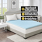 All Season Reversible Hypoallergenic Cooling Mattress Topper, California King Size, 3 inch Foam