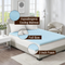 All Season Reversible Hypoallergenic Cooling Mattress Topper, Full Size, 3 inch Foam