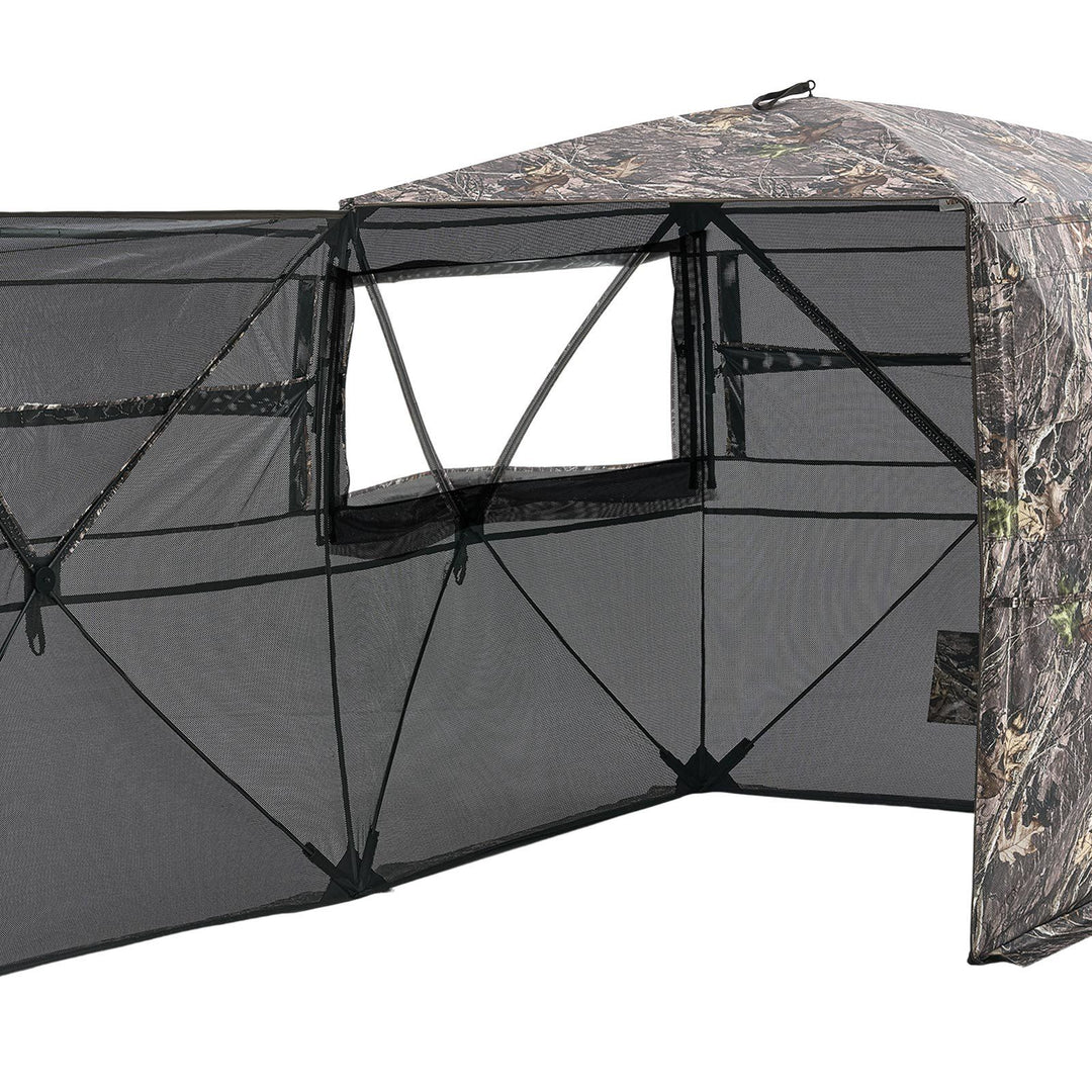 Portable Hunting Blind – 4-5 Person See-Through Ground Deer Blind | Trufairs
