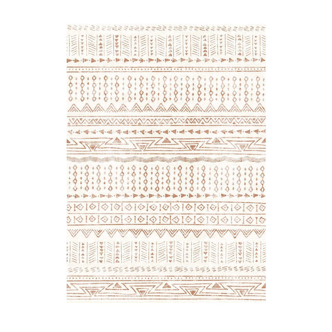 Large Area Rug 5 x 7 ft Anti-Skid and Tear-Resistant Floor Mat Modern Beige