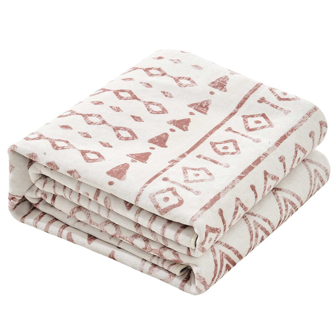 Large Area Rug 5 x 7 ft Anti-Skid and Tear-Resistant Floor Mat Modern Beige