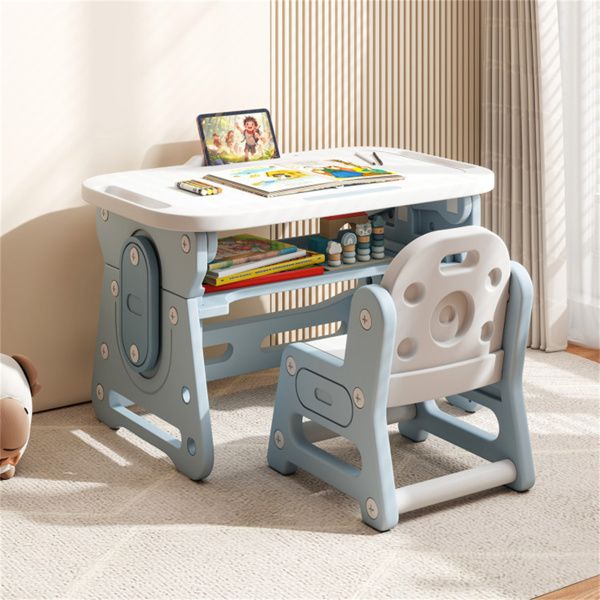 Kids Activity Table with Abundant Storage – 31.5″ x 19.5″ Multi-Function Table | Trufairs