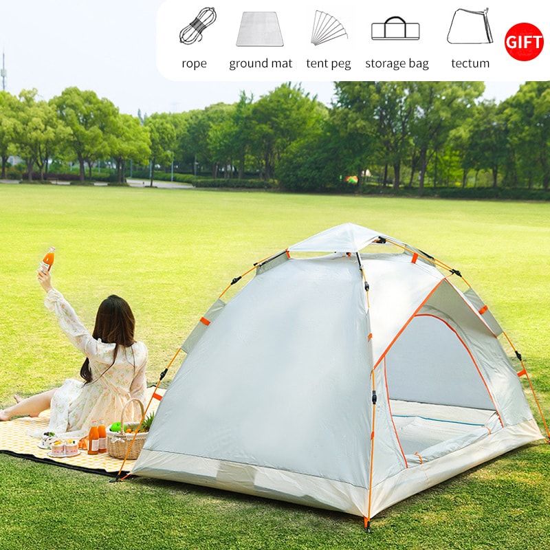 VentureGuard Deluxe: All-Weather Outdoor Tent