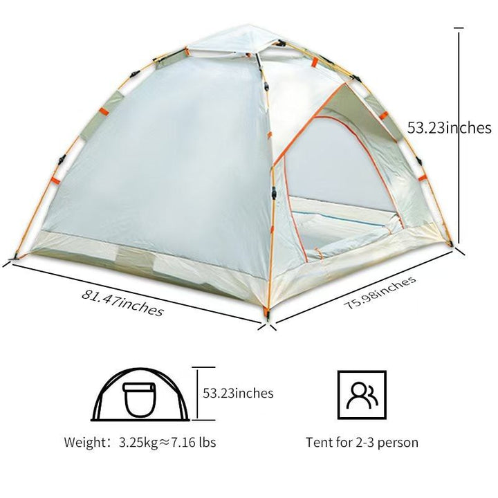VentureGuard Deluxe: All-Weather Outdoor Tent