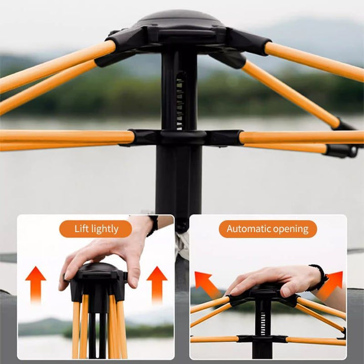 VentureGuard Deluxe: All-Weather Outdoor Tent