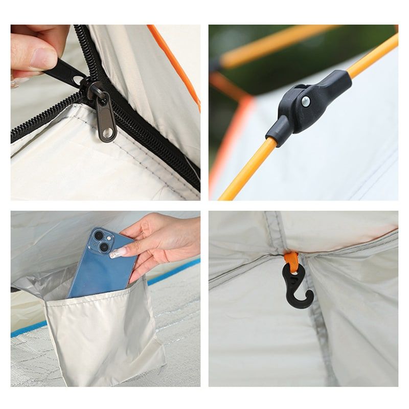 VentureGuard Deluxe: All-Weather Outdoor Tent