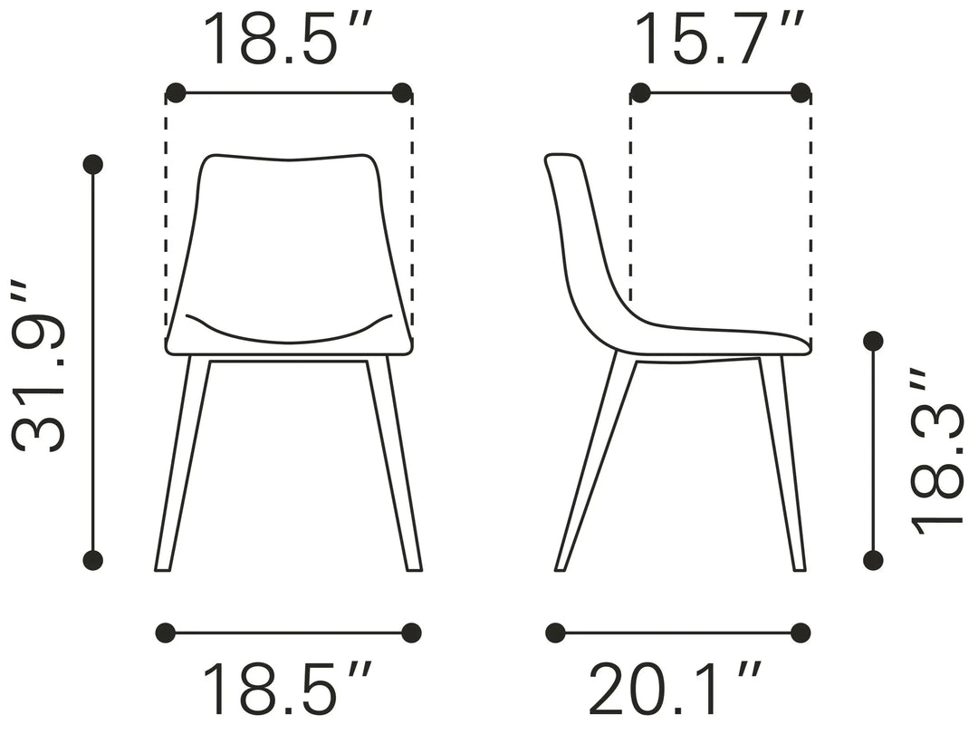 Daniel Dining Chair Gray