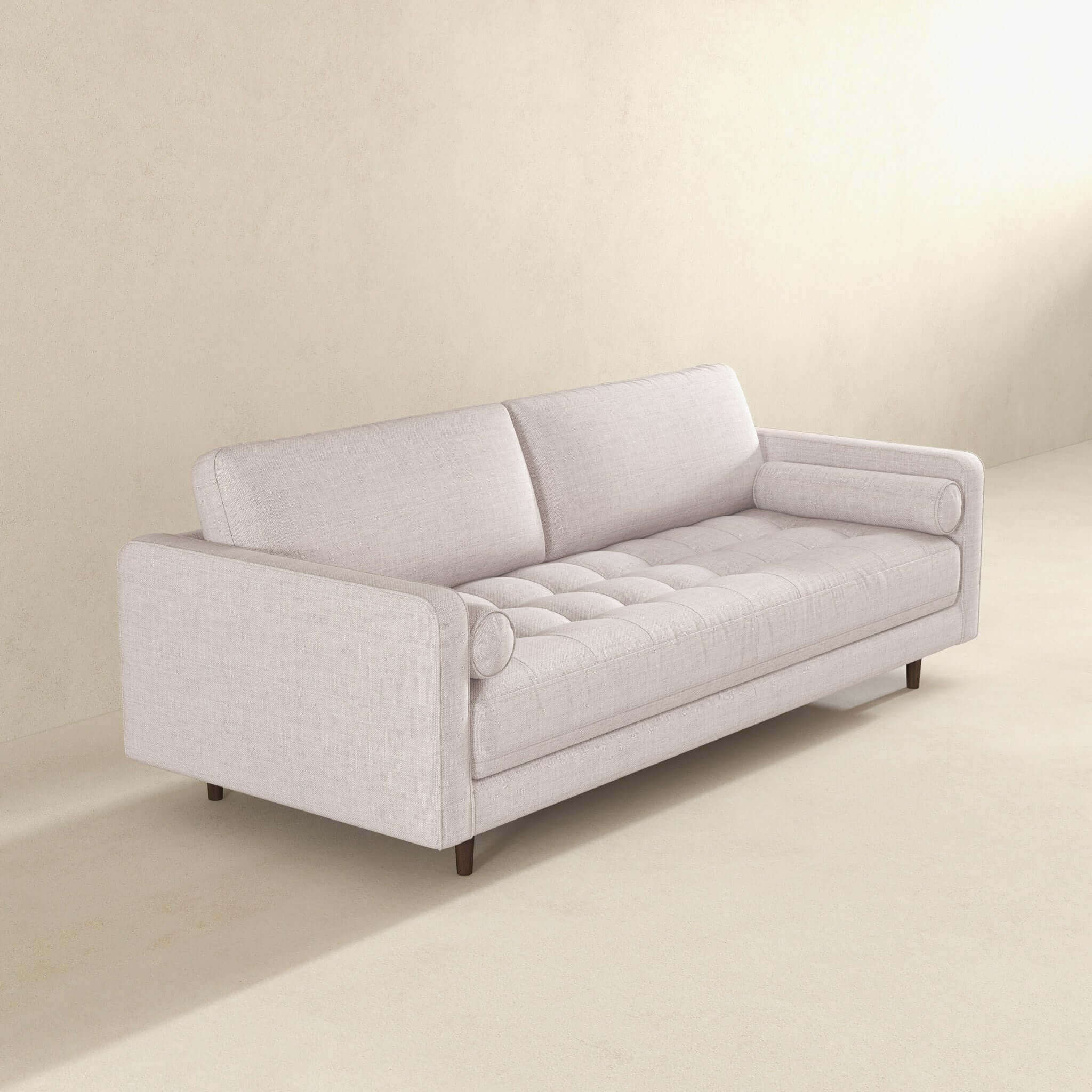 Anthony Beige Linen Sofa