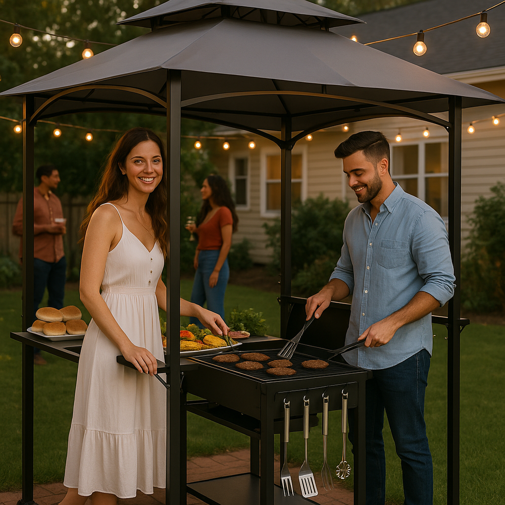Deluxe Grill Gazebo