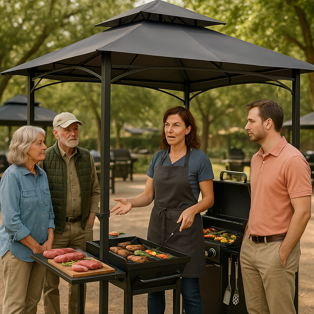Deluxe Grill Gazebo