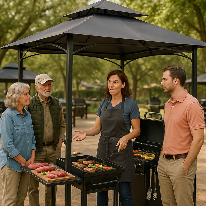 Deluxe Grill Gazebo