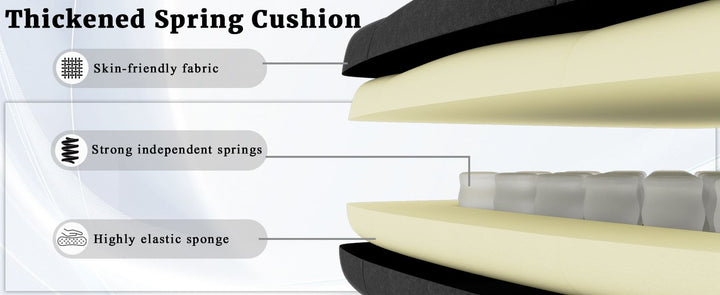 Ergonomic Gaming Chair, Electronic Gaming Chair With Massage Lumbar Support And Foot Pedals, Fabric Computer Chair