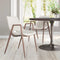 Desi Dining Chair (Set of 2) Beige & Walnut