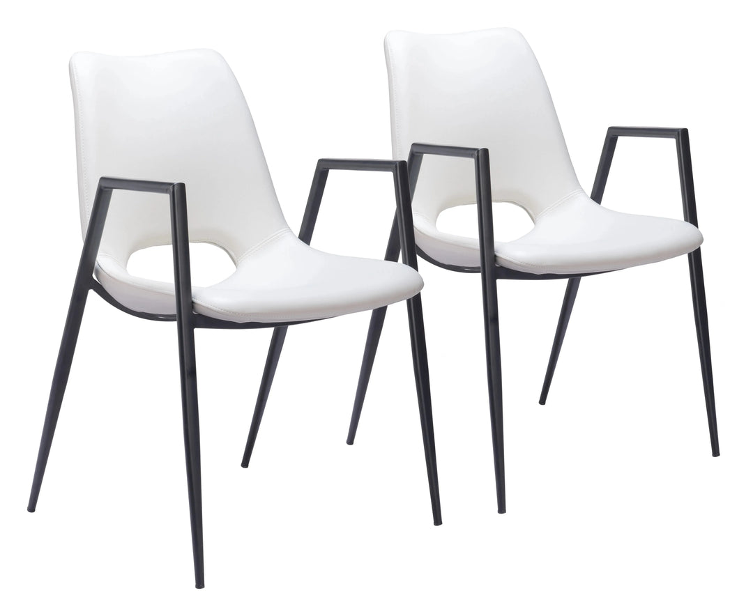 Desi Dining Chair White