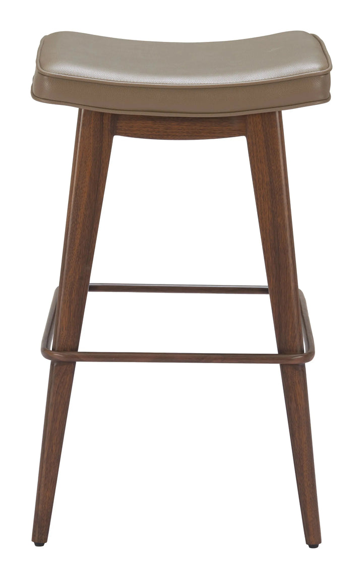 Divat Barstool Taupe & Walnut