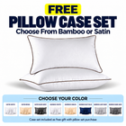 Hotel-Style Down Alternative Pillows, Set of 2 – Standard, Queen & King