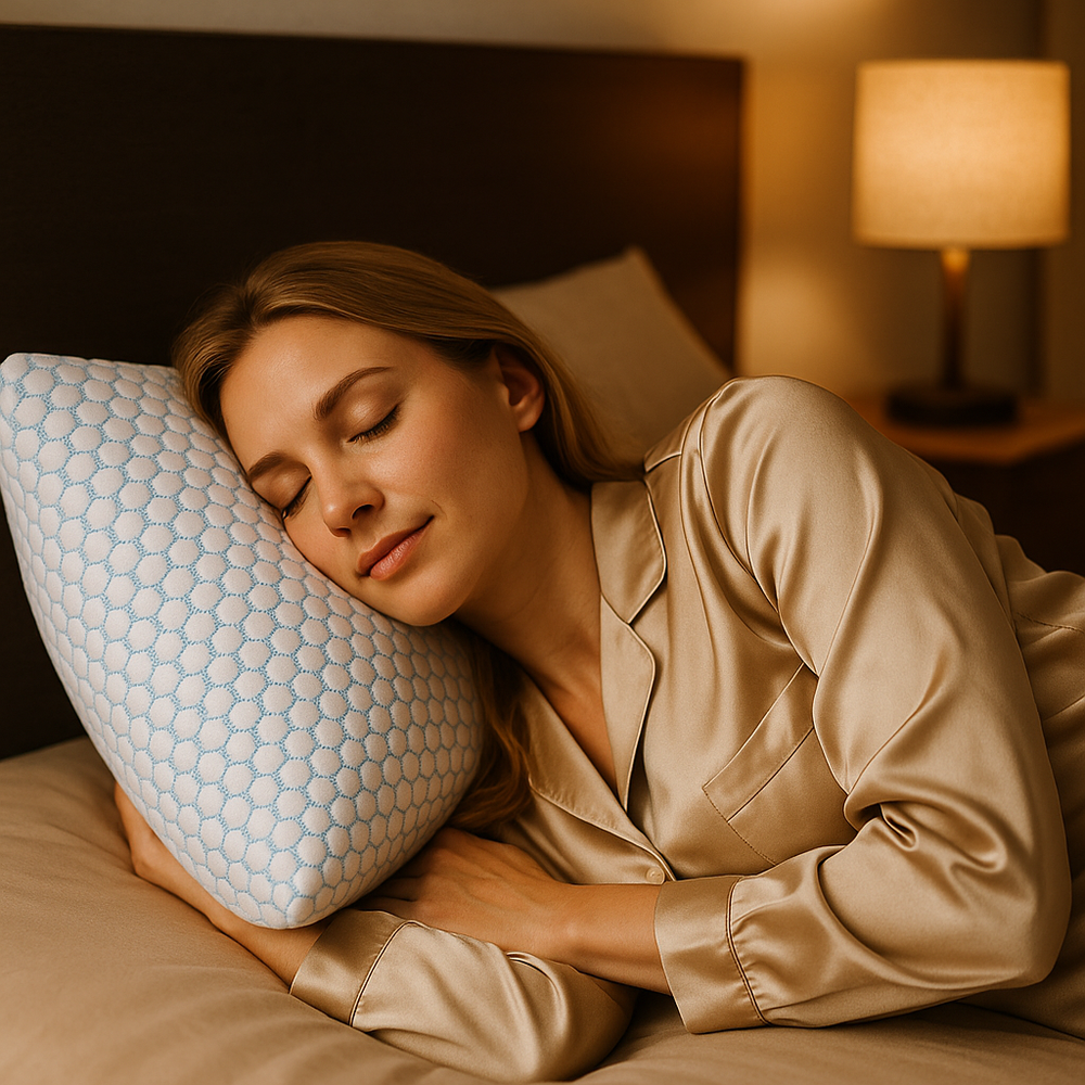 Dual-Climate Gel Memory Foam Pillow