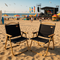 Outsunny Adventure Duo Folding Camping Chairs - Ultra-Lightweight Portable Beach Armchairs for Outdoor Recreation (Set of 2)