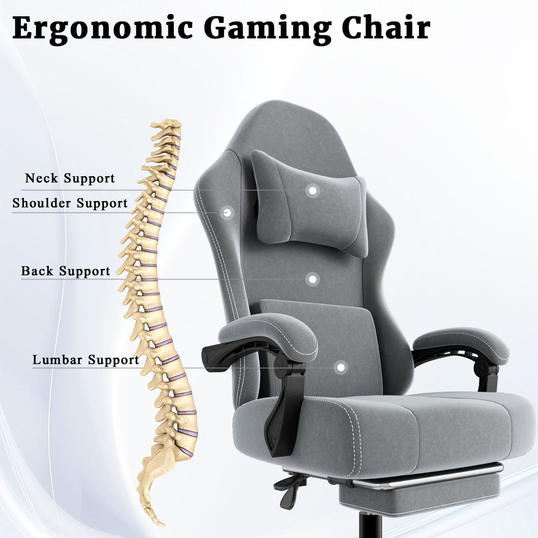 Electronic Gaming Chair With Massage