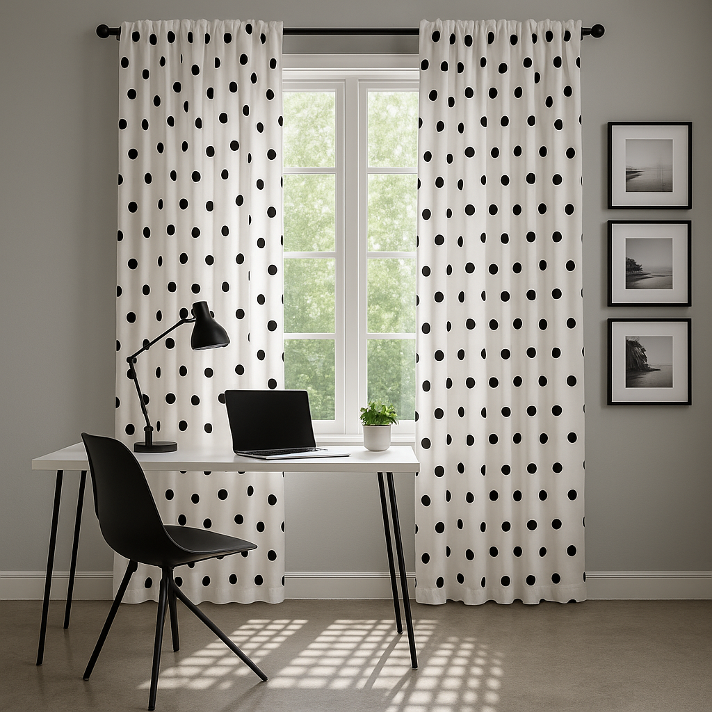Embellished Curtain Panel
