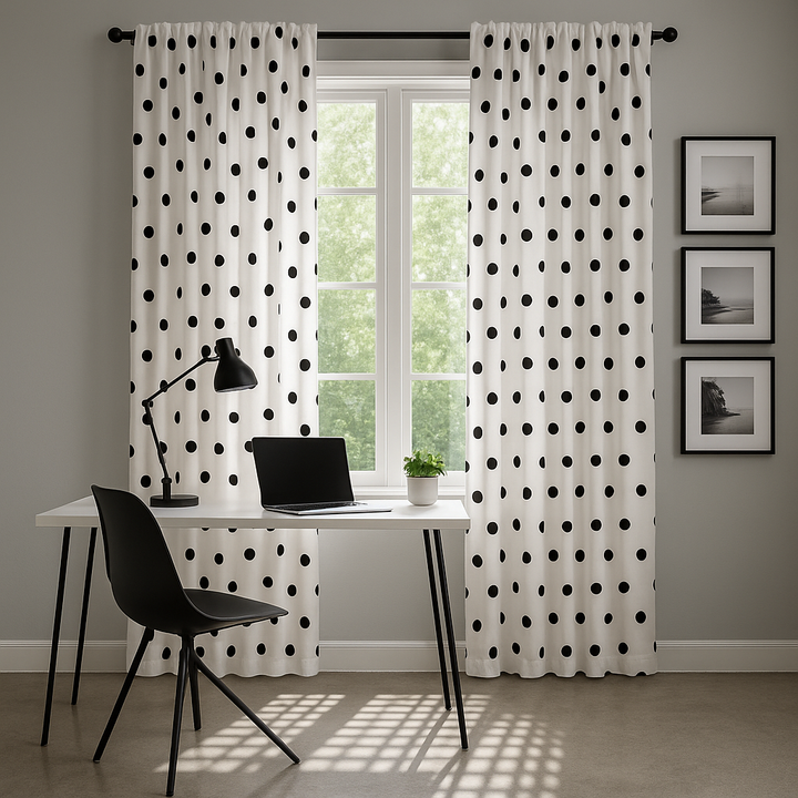 Embellished Curtain Panel